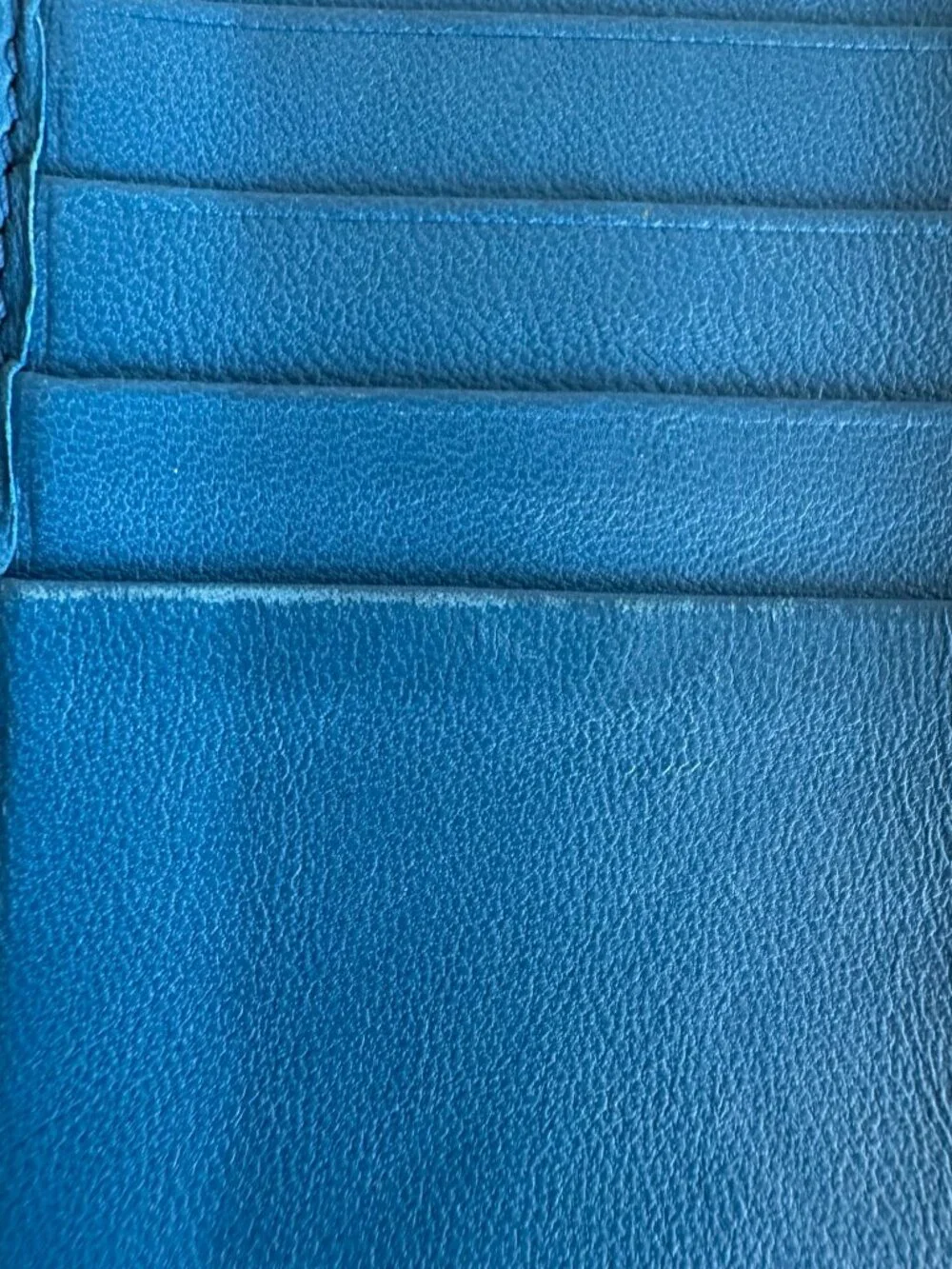 Bottega Veneta Black Nappa Intrecciato Long Flap Wallet – Blue Interior P0229